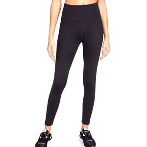 Girlfriend Collective Black High Waist Leggings